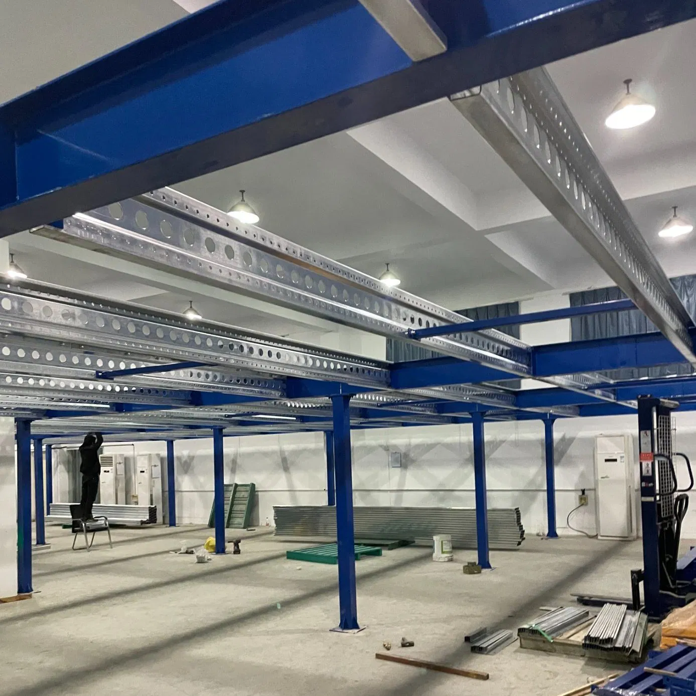 Warehouse Storage Pallet Steel Mezzanine Racking