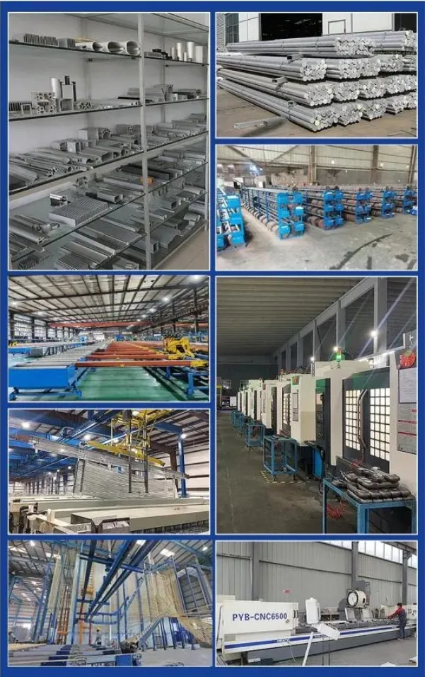 Heavy-Duty Aluminum Frame Structure
