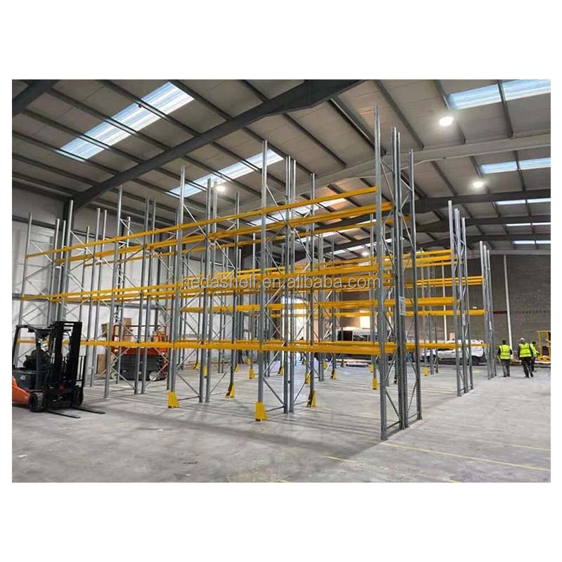 Heavy Duty Warehouse Storage Heavy Duty Pallet Rack System Industrial Storage Rack Push Back Steel Pallet Rack