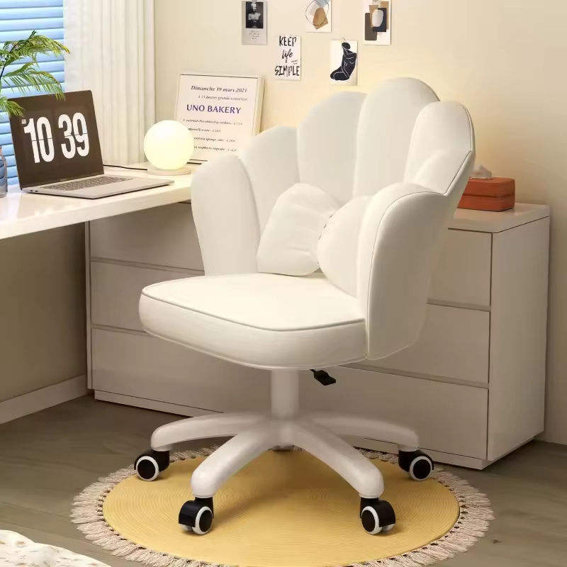 Wholesale Ergonomic PU Leather Office Chair Adjustable Swivel Executive Desk Chair Stainless Steel Frame for Home Office