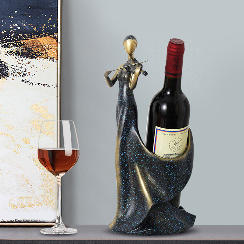 Creative High-end Resin Wine Rack &amp; Cabinet for Living Room Home Entrance Dining Table &amp; TV Area Decor