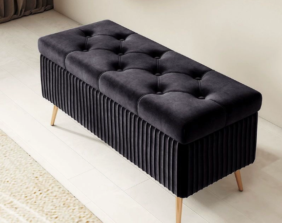 Modern Nordic Long-Shaped Storage &amp; Shoe-Changing Bench for Home Use Sofa-Style Wooden Bench at Entrance Apartment &amp; Hotel Use