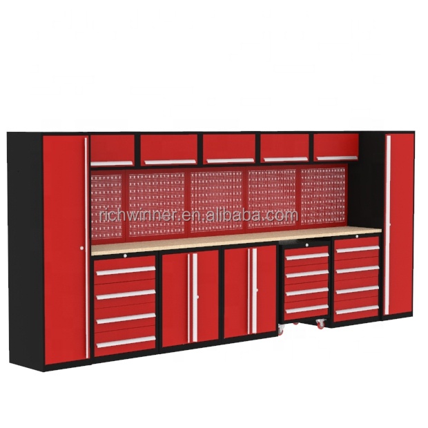 Wholesale Heavy-Duty Mechanic Workbench Tool Storage Cabinet Liaoning Steel Garage Bench 3 Sets Hostel Bunk Bed OEM Customizable