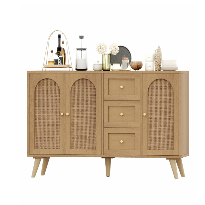 Wholesale Storage Sideboard with Decorated Doors and Adjustable Shelves