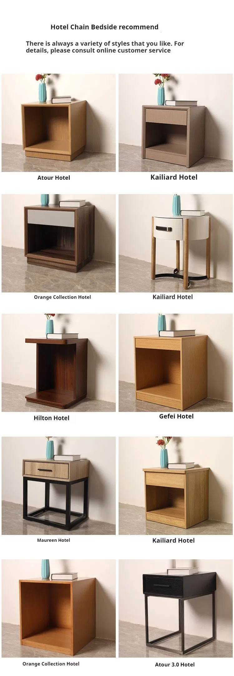 Hotel Bedroom Furniture Detail 4