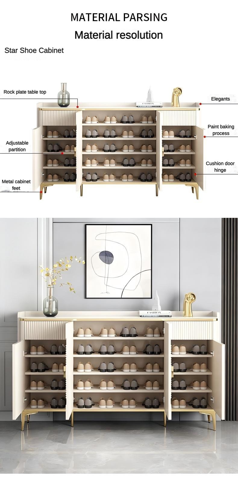 Shoe Cabinet Detail 4