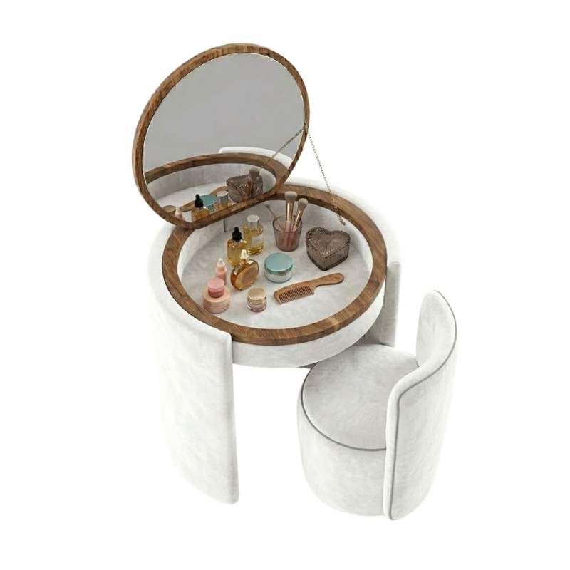 Bedroom Cozy Makeup Table
