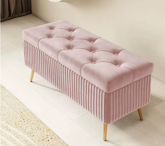 Modern Nordic Long-Shaped Storage &amp; Shoe-Changing Bench for Home Use Sofa-Style Wooden Bench at Entrance Apartment &amp; Hotel Use
