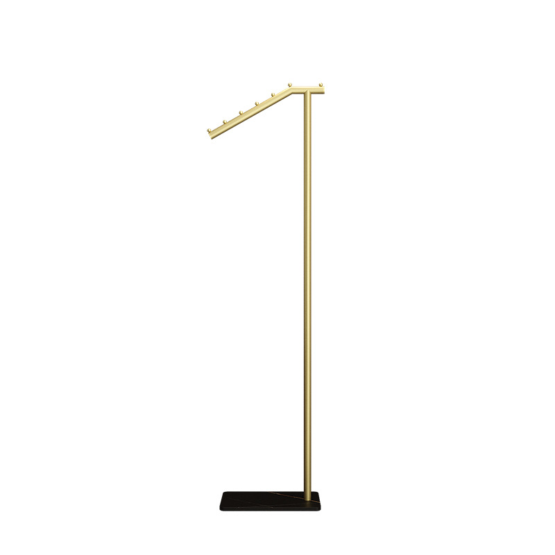 Minimalist modern floor-standing home coat rack living room hat stand balcony bedroom luxury movable clothes rack