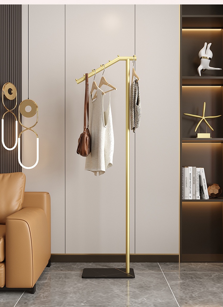 Minimalist modern floor-standing home coat rack 5