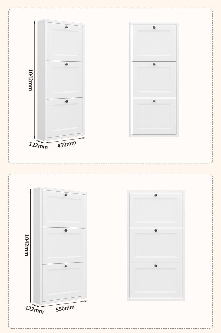 3 layer cabinet size info