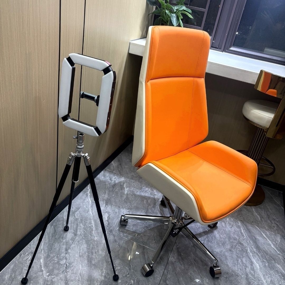 Factory OEM High Back Ergonomic Executive Office Chair - PU Leather Boss Swivel Manager Chair