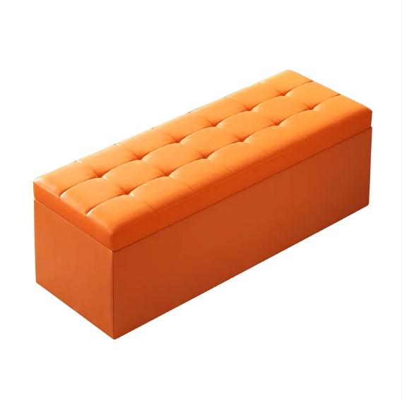 Sofa Shoe Bench Rectangular Household Storage Artifact Chair Can Sit Multifunctional Folding Storage Bench