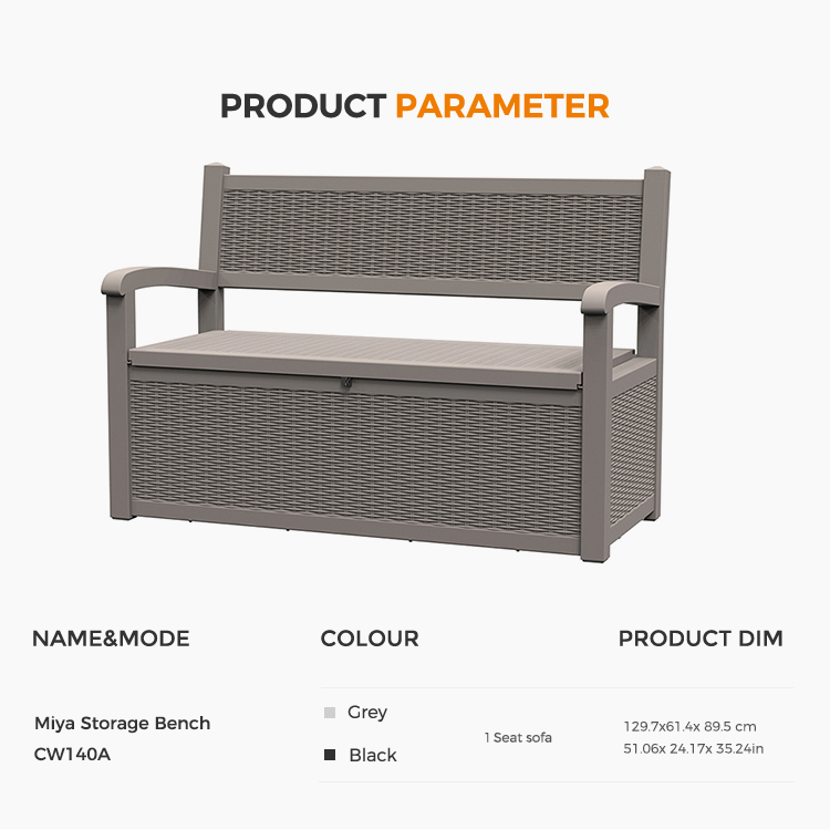 Large Capacity Storage Bench
