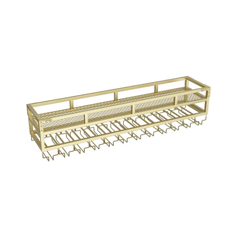 Bar Wall-mounted Wine Rack Living Room Wine Cabinet Wine Rack Hanging Cup Holder Made in China