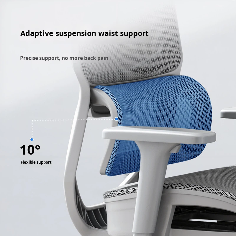 Ergonomic Mesh Chair Rotating Lift Handrails Computer Home Comfortable Sedentary Office Dorm Study Reclining Gaming Chair Modern