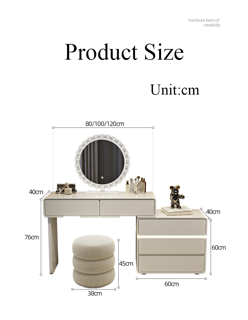 Dresser Table Details 8