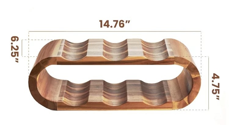 Wine Bottle Display Rack Specifications