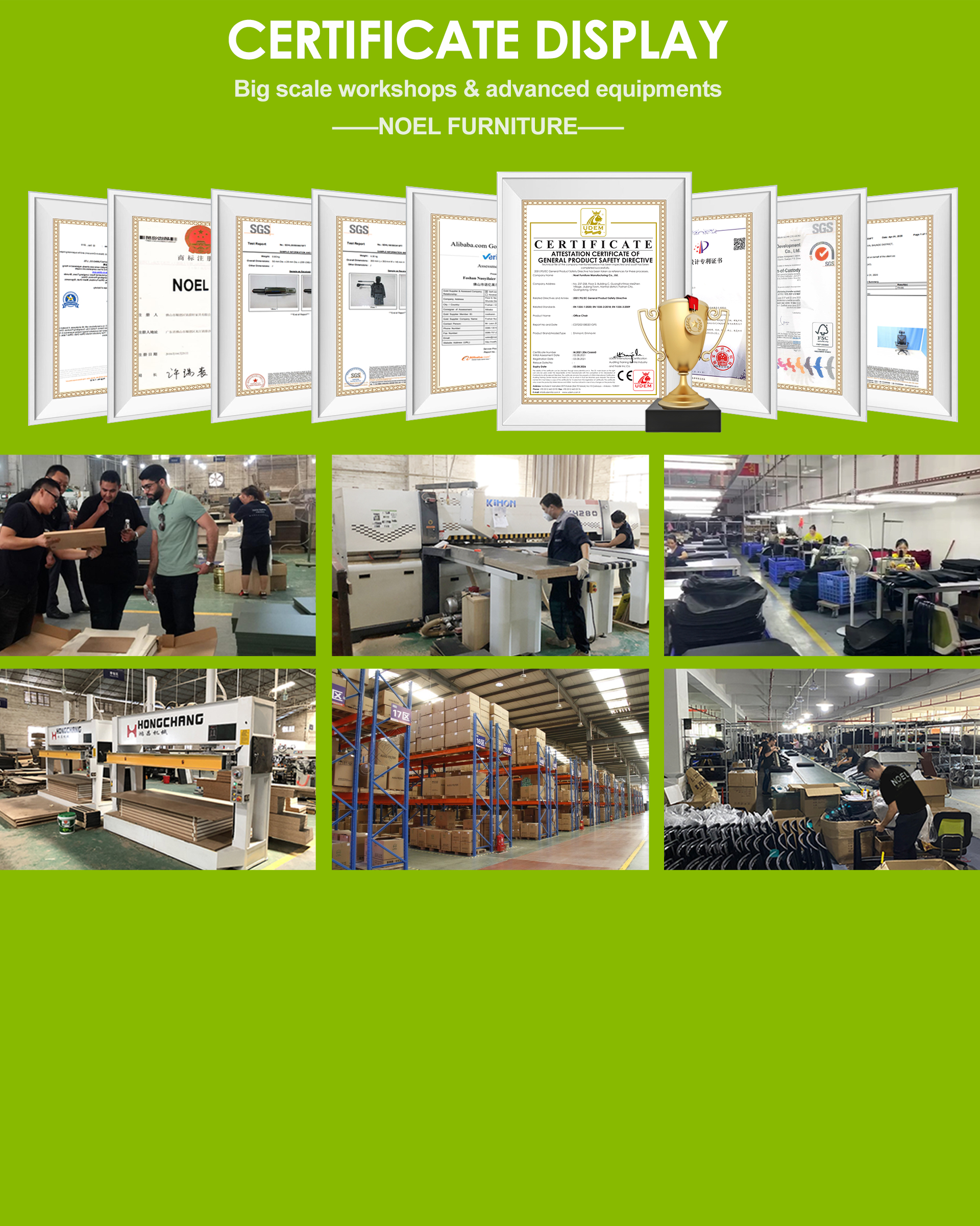 Certificates and Patents