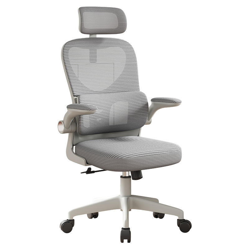 Computer Chair Comfortable Long Sitting Home Office Seat Ergonomic Executive Dorm Chair Adjustable Height Desk Study Mesh Modern