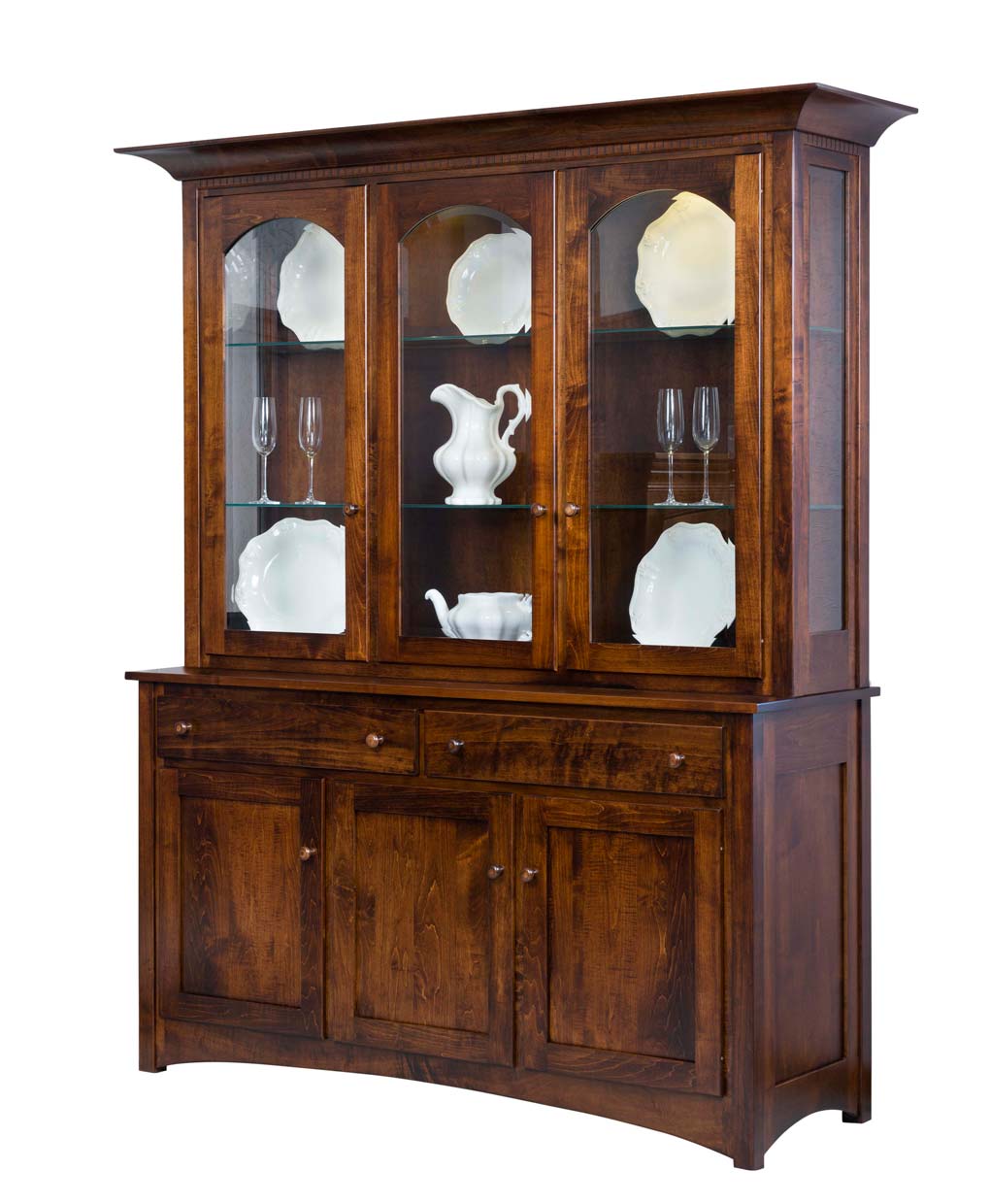 Solid Wood Sideboard View 1