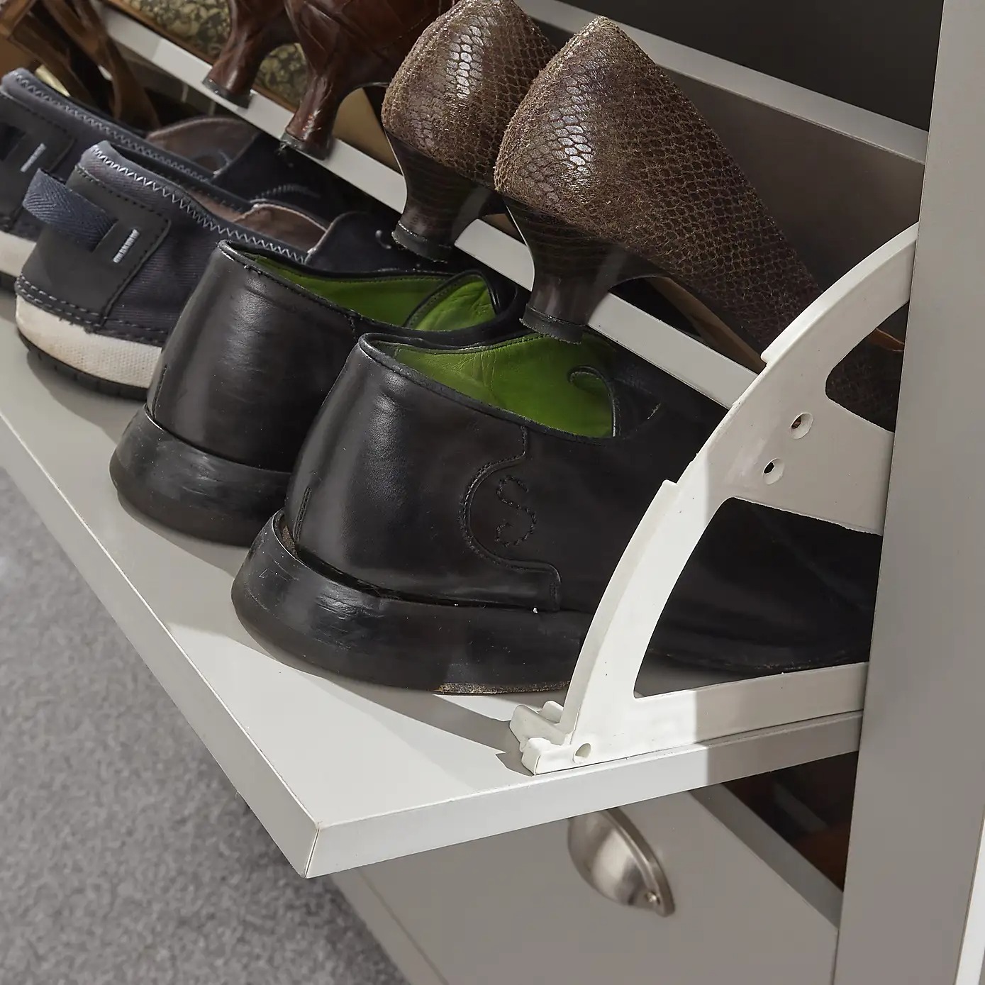 ODM Service Factory Manufacturer Shoe Storage Cabinet with 1 Drawer Fits Approx 12 Pairs of Shoes for Entryway