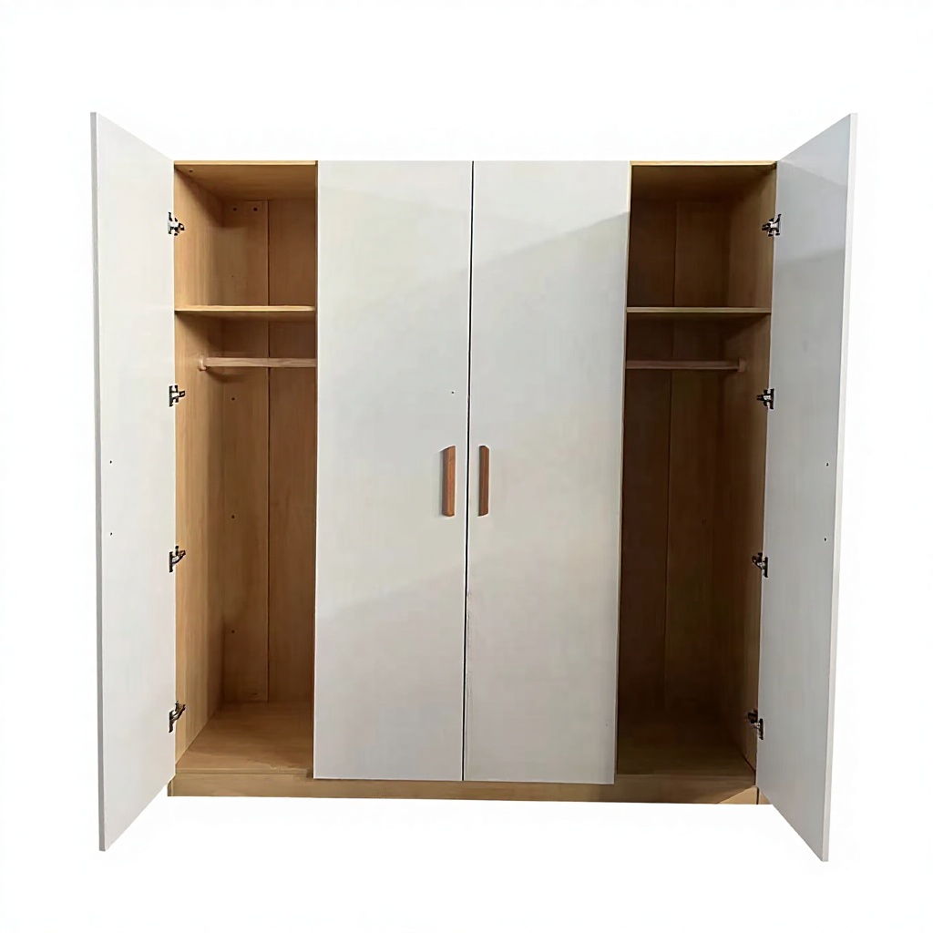 Wardrobe Bedroom Home Economical Type Rental Room with Custom Cabinets Storage Cabinet Storage Wardrobe