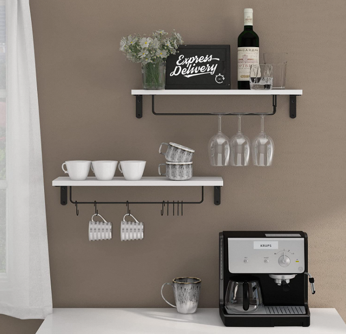 Wood Wine Glass Rack 1