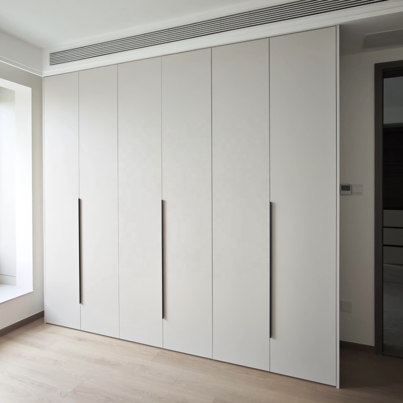 Olive Freestanding Wood Modern Wardrobe | Eco-Friendly Durable Large Capacity Bedroom Storage with 5-Year Warranty