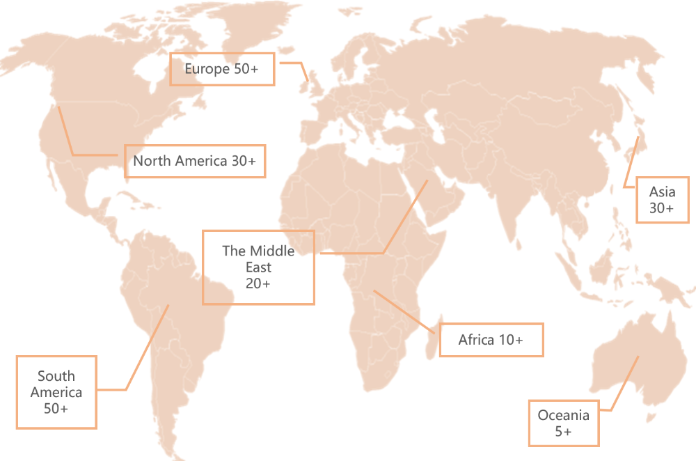 Global Partners Map