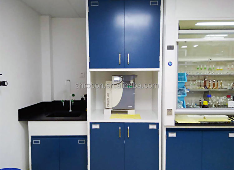 Good Quality Commercial Metal Shelving Storage Acid-alkali Resistant Work Bench School Science Lab Bench