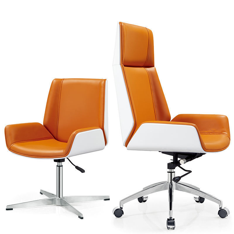 Factory OEM High Back Ergonomic Executive Office Chair - PU Leather Boss Swivel Manager Chair
