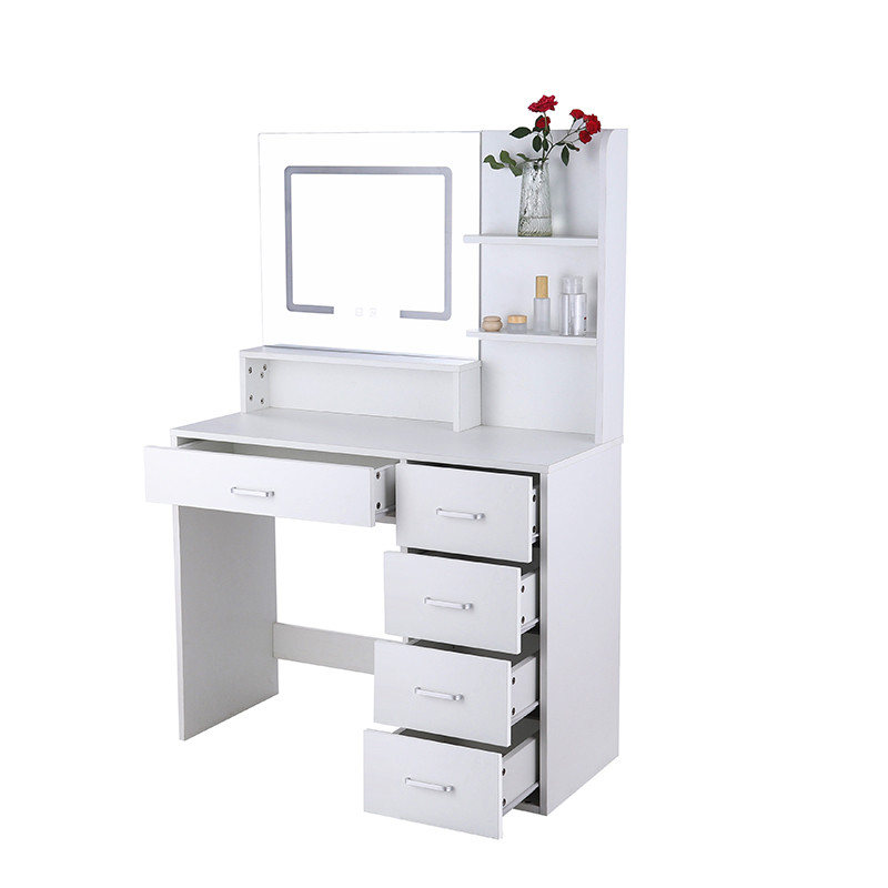 Professional Supplier White Mirror and Lights3 Lighting Modes Makeup Vanity Desk, Dressing Table ,for Bedroom