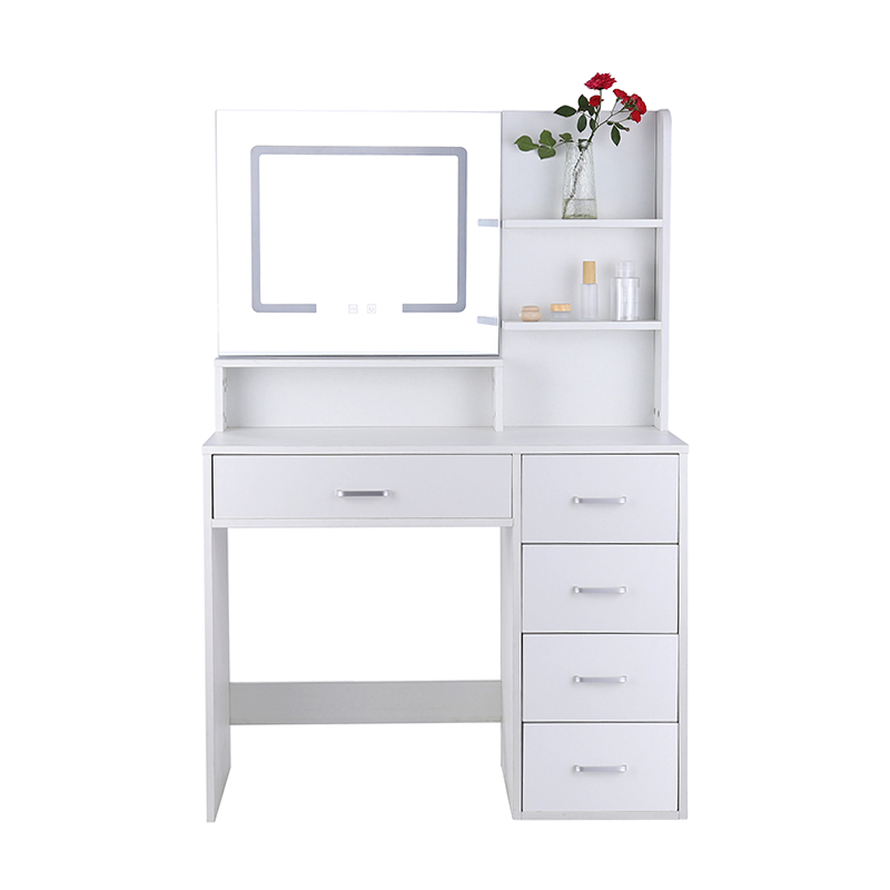 Professional Supplier White Mirror and Lights3 Lighting Modes Makeup Vanity Desk, Dressing Table ,for Bedroom