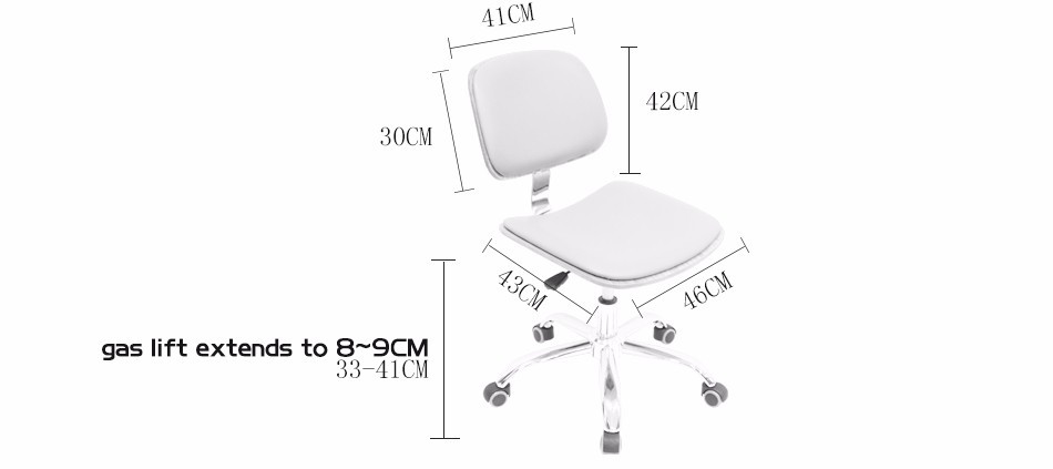 Swivel Office Furniture Executive Chair Back View