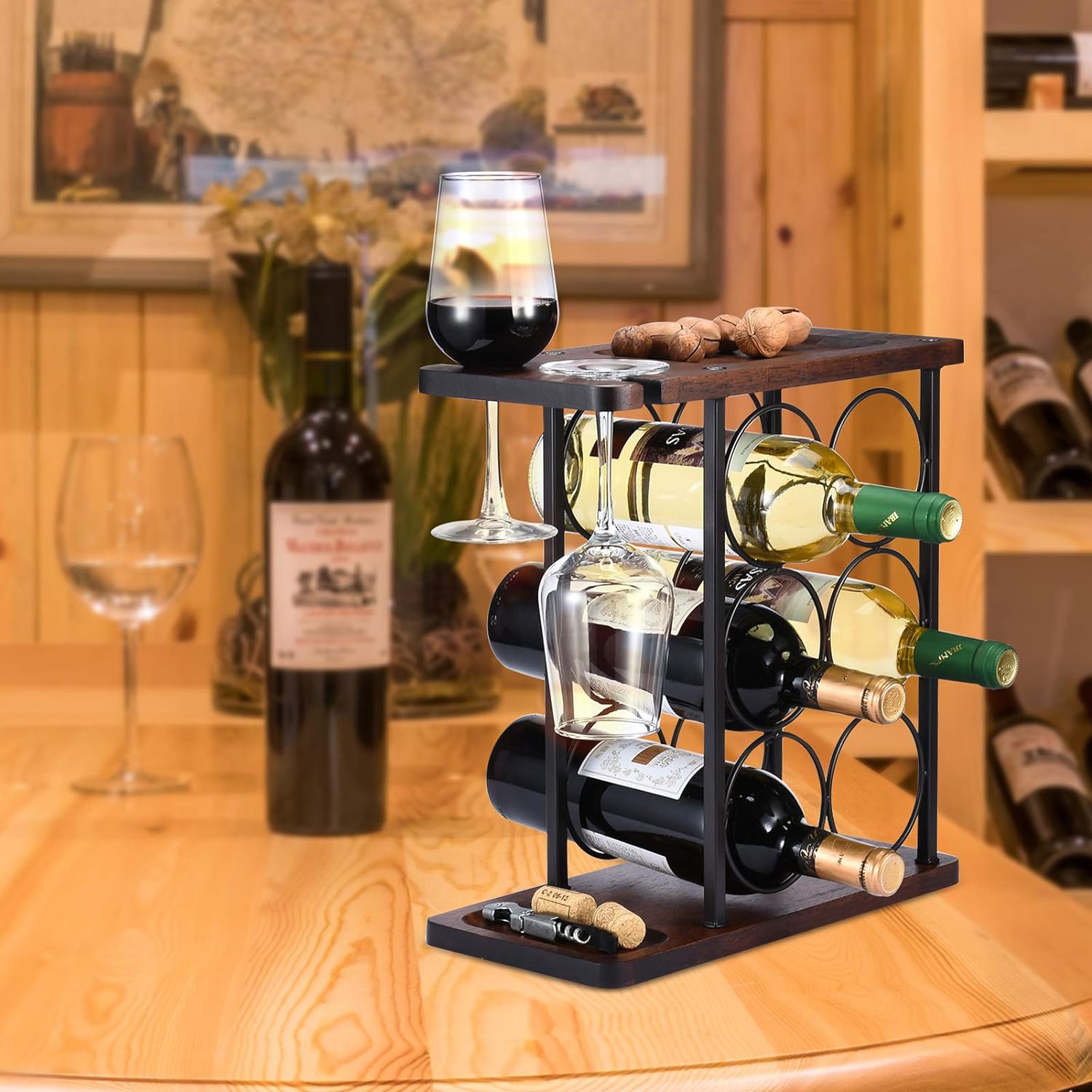 Wooden Wine Rack Design 1