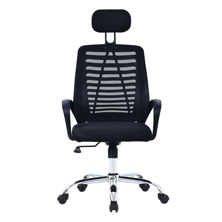 Free Sample Modern Designer Furniture Full Mesh High Back Swivel Meeting Visitors Office Chair With Wheels Headrest