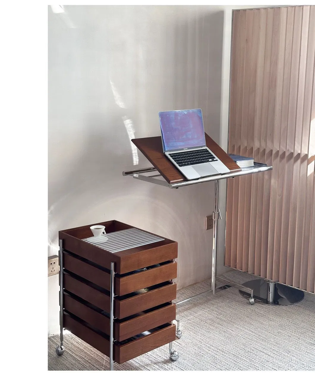Premium Wood Accent Table