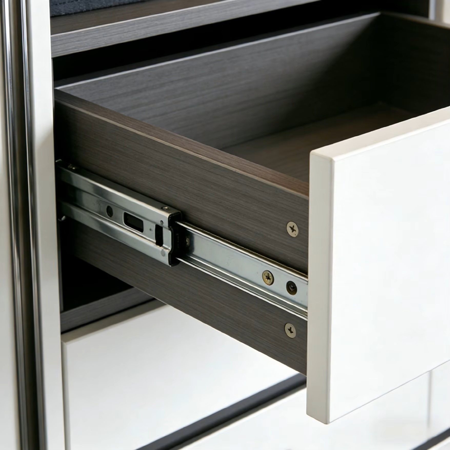 Modern Minimalist Built-in Wardrobe System - Custom Luxury Bedroom Storage - Hotel &amp; Apartment Furniture