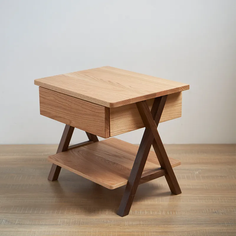 Modern Smart Bedside Table Drawer Cabinet