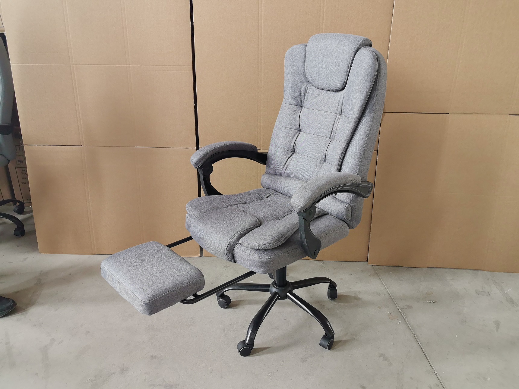 Luxury Brown Leather Guangdong Computer Chair For Home Boss Chair Office Leather
