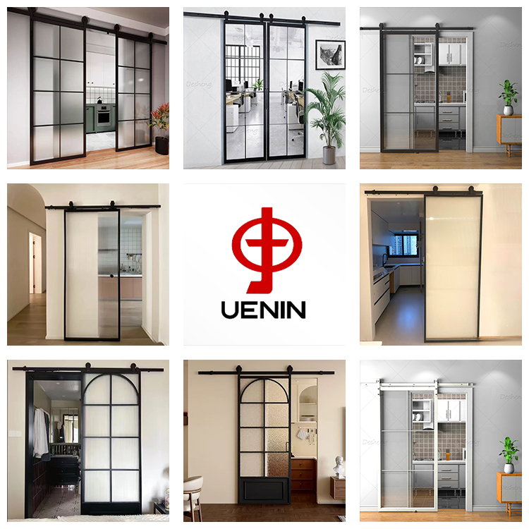 Best Selling Sliding Closet Doors Soft Close Waterproof Soundproof Energy Efficient Double Glazed Tempered Glass Living Room