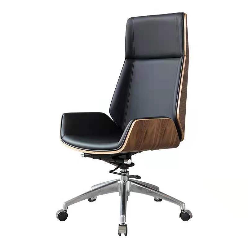 Factory OEM High Back Ergonomic Executive Office Chair - PU Leather Boss Swivel Manager Chair