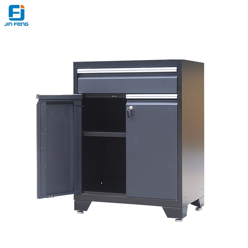 Steel Corner Work Bench Garage Storage System Workshop Tool Cabinet Customized