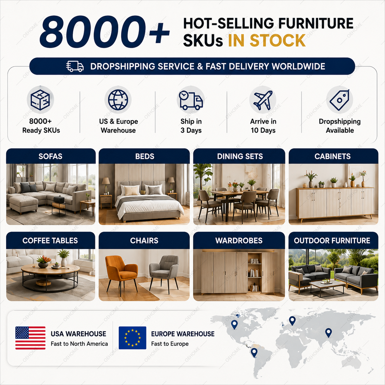 OE HOME Modern European Adjustable Floor Mount Mirrored Silver Crystal Glass TV Stand Fits 55-59in TVs Bedroom Hotel Apartment