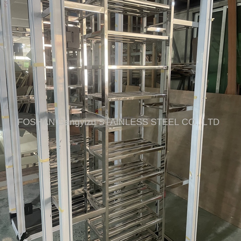 Stainless Steel Wine Rack Tavern Hotel
