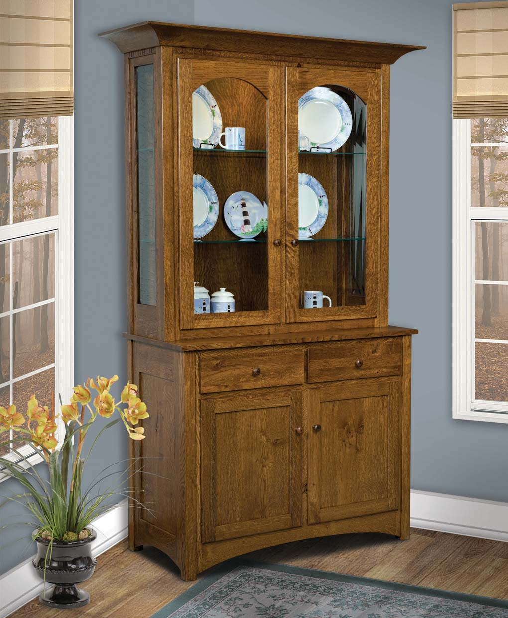 Solid Wood Sideboard View 4