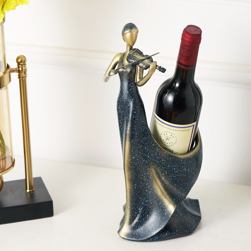 Creative High-end Resin Wine Rack &amp; Cabinet for Living Room Home Entrance Dining Table &amp; TV Area Decor