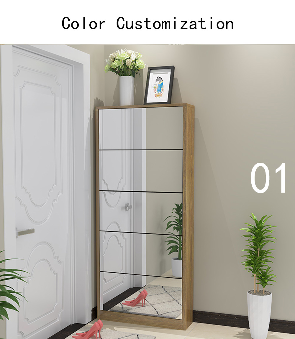 Modern Shoe Cabinet - Detail 1