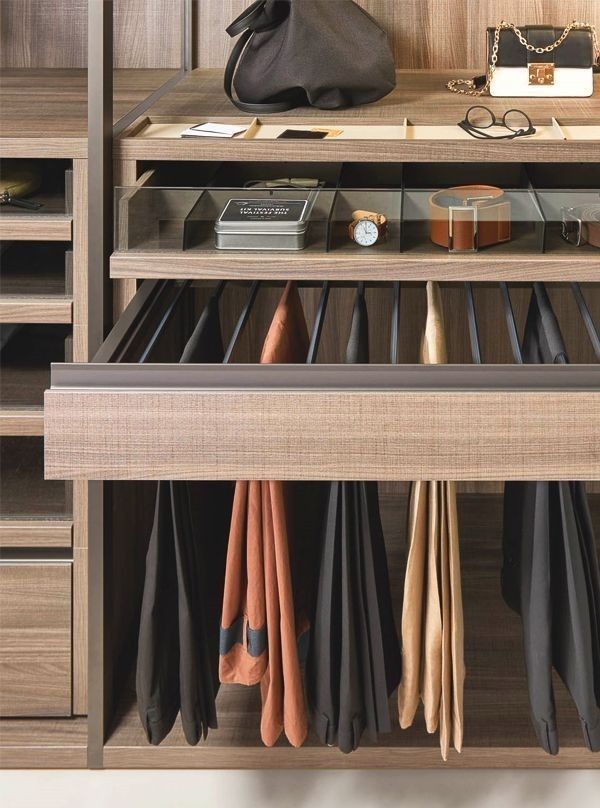 Customized Durable Eco-Friendly Wardrobes Bedroom Furniture Sets Dressing Table Modern Design Glass Door Walk-In Closet Space